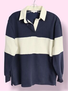 Pink Rose Top Size Small Long Sleeve Relaxed Fit Casual Blouse